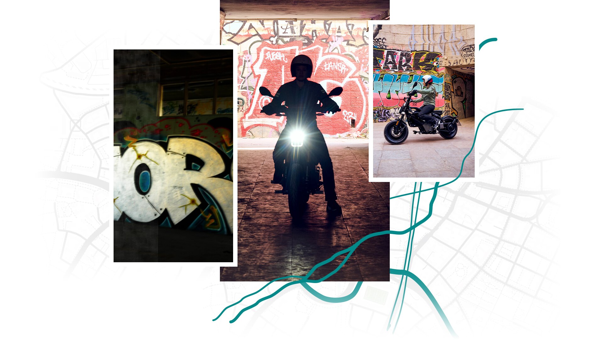 Like a traceur on two wheels: the eParkourer CE 02 from BMW Motorrad.