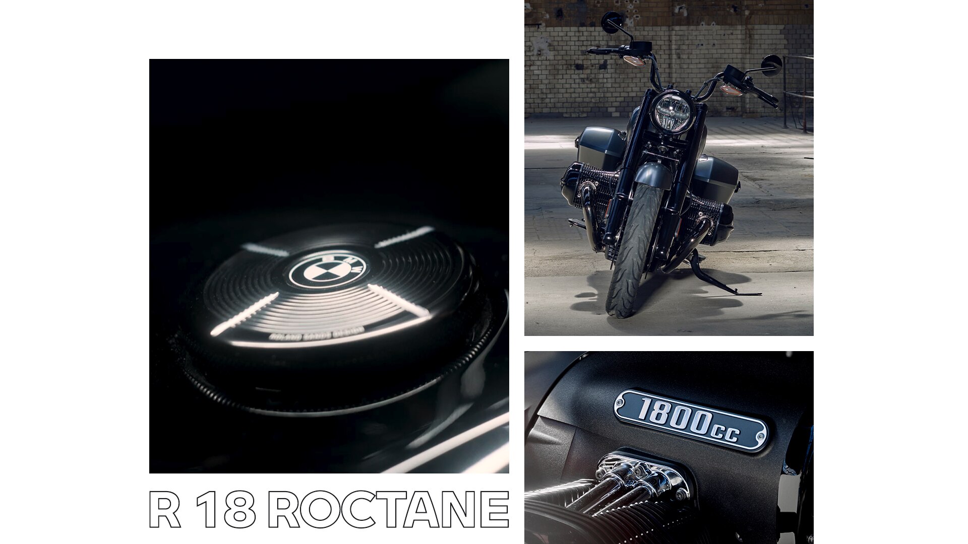 Bagger meets tourer: the Heritage model R18 Roctane from BMW Motorrad