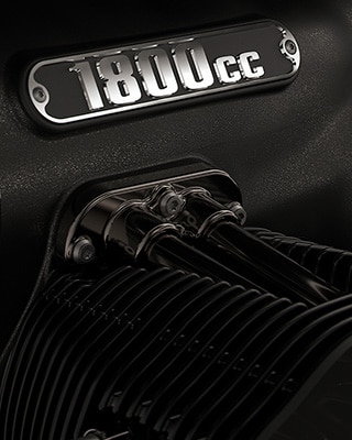 Impressive R 18 B boxer engine.